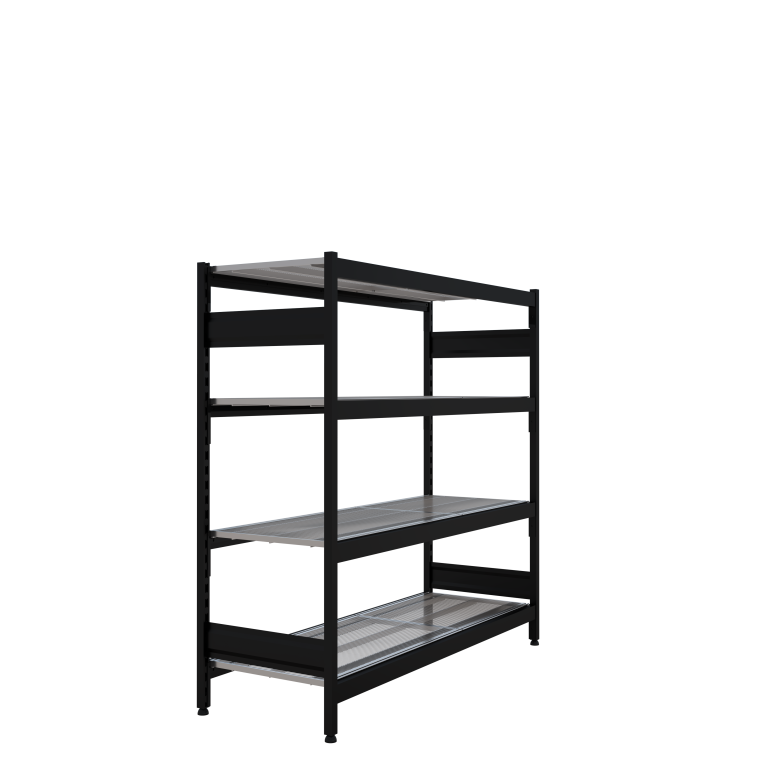 Longspan Shelving Bay- 500mm D x 1500mm W x 1500mm H