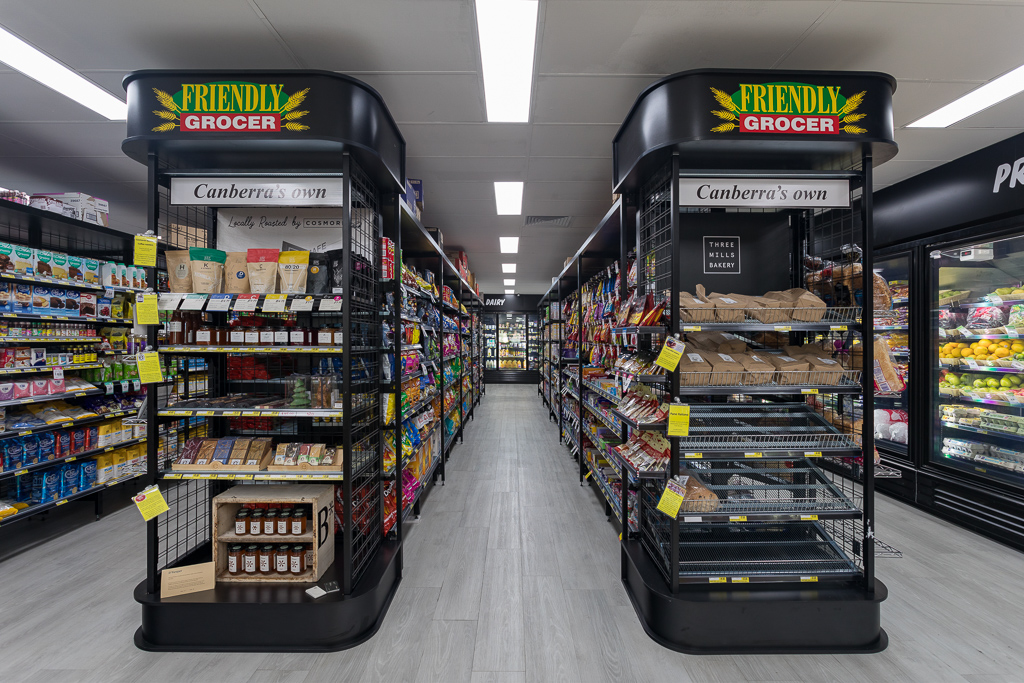 ADP Store Fixtures fitout at Lyons Supermarket, Lyons, ACT, 11th January, 2021, licenced to  ADP Store Fixtures, photo by Geoff Comfort, +61 411 268 146, Geoff Comfort Photography, Canberra Photographer