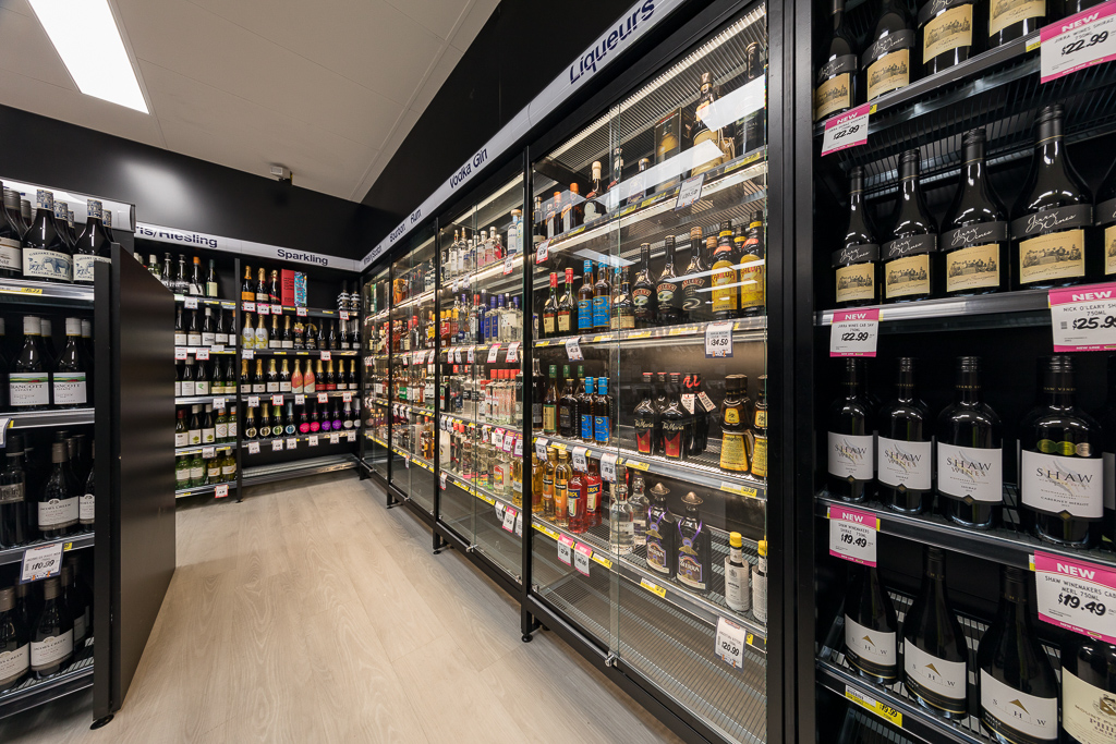 ADP Store Fixtures fitout at Lyons Supermarket, Lyons, ACT, 11th January, 2021, licenced to  ADP Store Fixtures, photo by Geoff Comfort, +61 411 268 146, Geoff Comfort Photography, Canberra Photographer