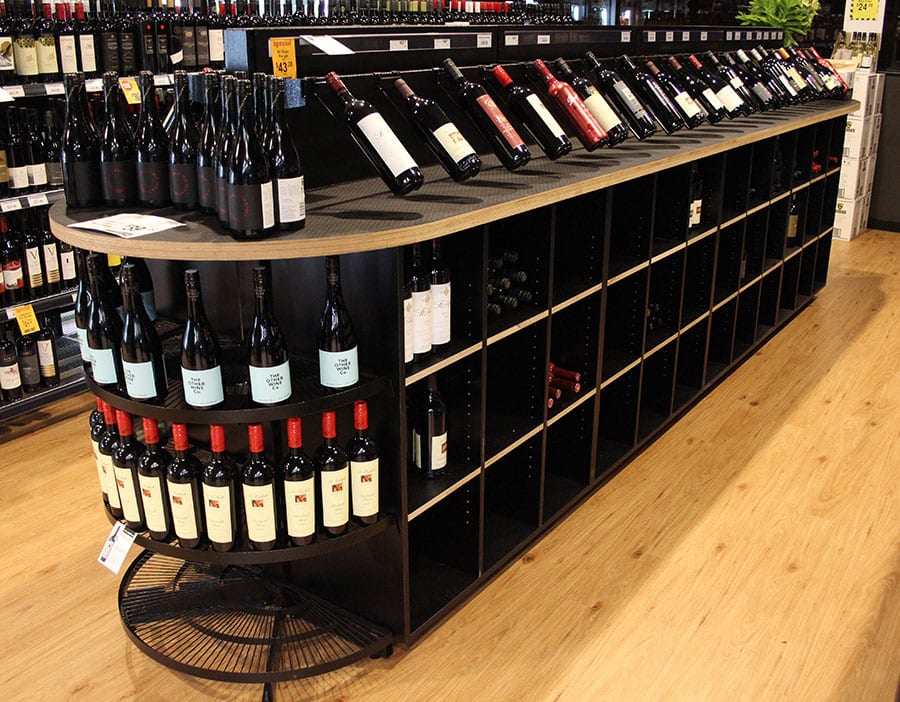 Liquor store shelving ideas