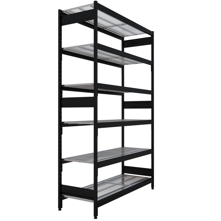 Longspan Shelving Bay- 500mm D x 1500mm W x 2400mm H